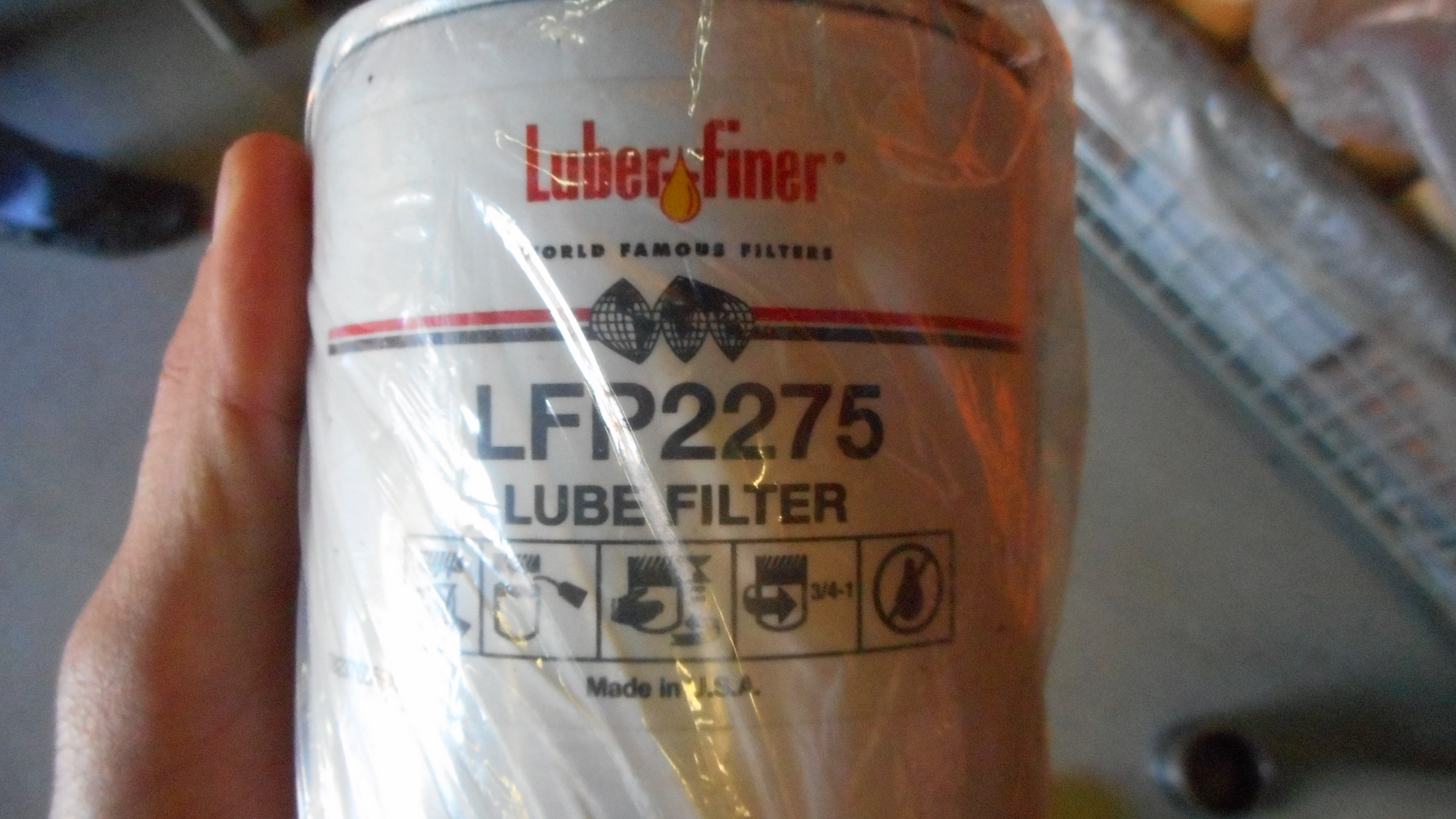 Hydraulic filter Luber-finer LFP2275