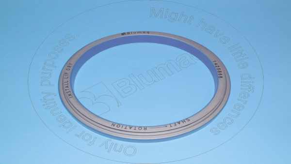 Crankshaft seal Blumaq 2W1734