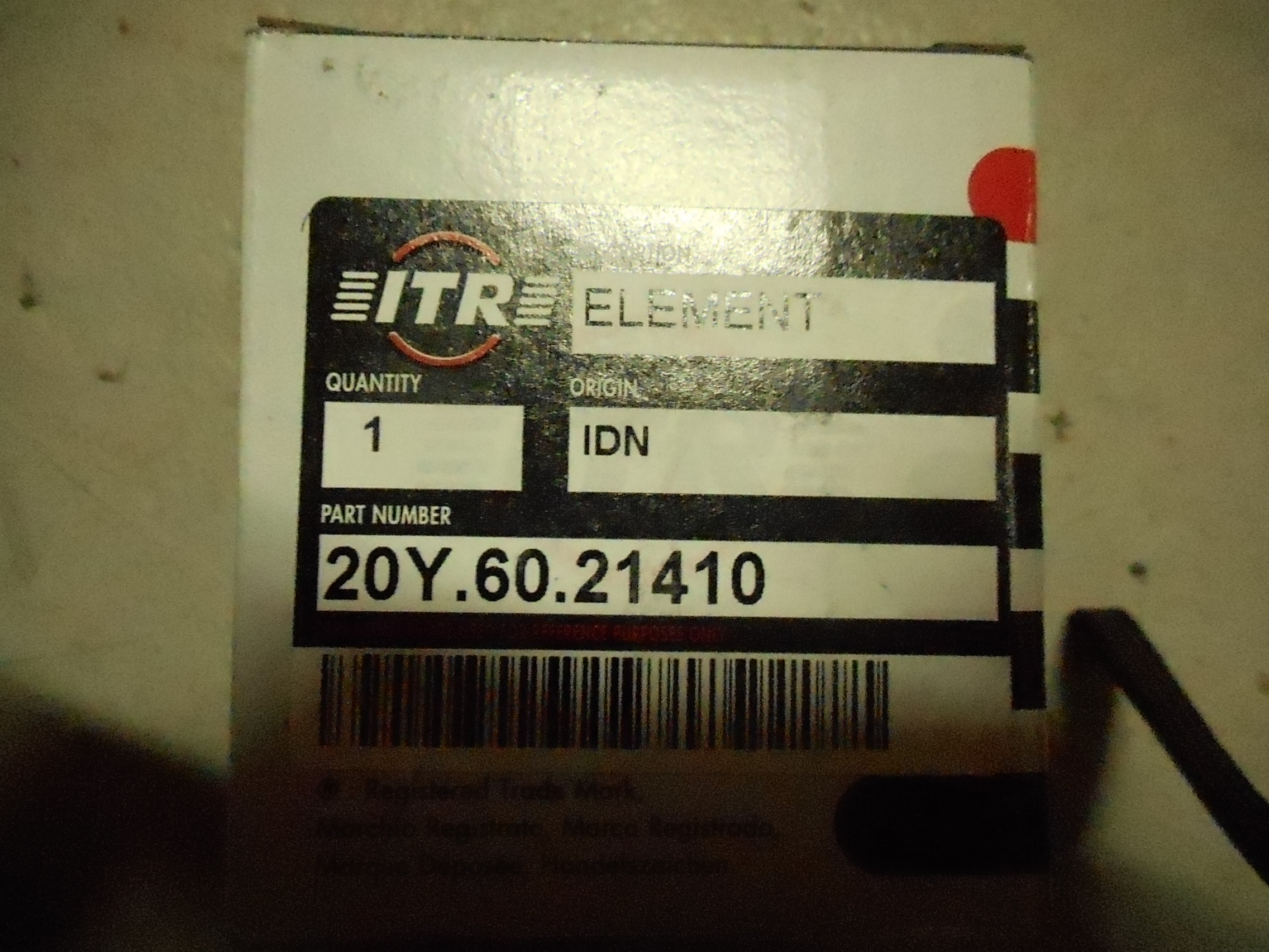 Фільтр повітряний сапуна ITR 20Y-60-21410