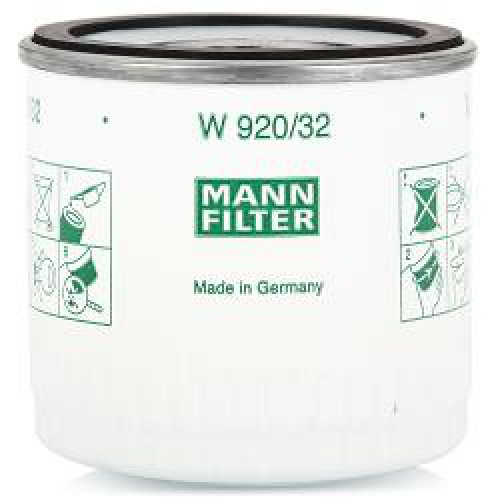 Фільтр оливи MANN-FILTER W920/32